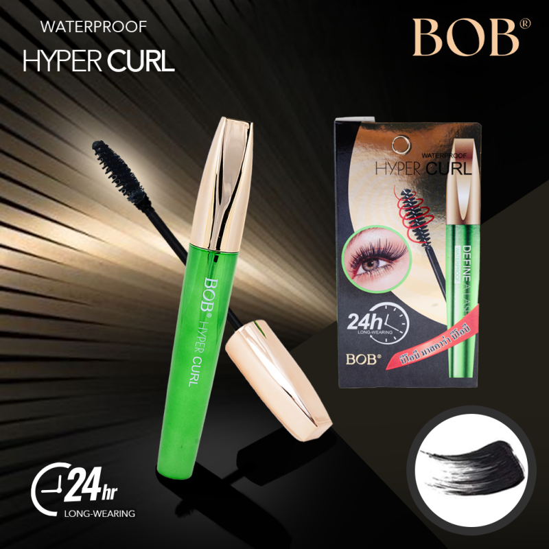 BOB HYPER CURL MASCARA บีโอบี ไฮเปอร์ เคิร์ล มาสคาร่า 8g