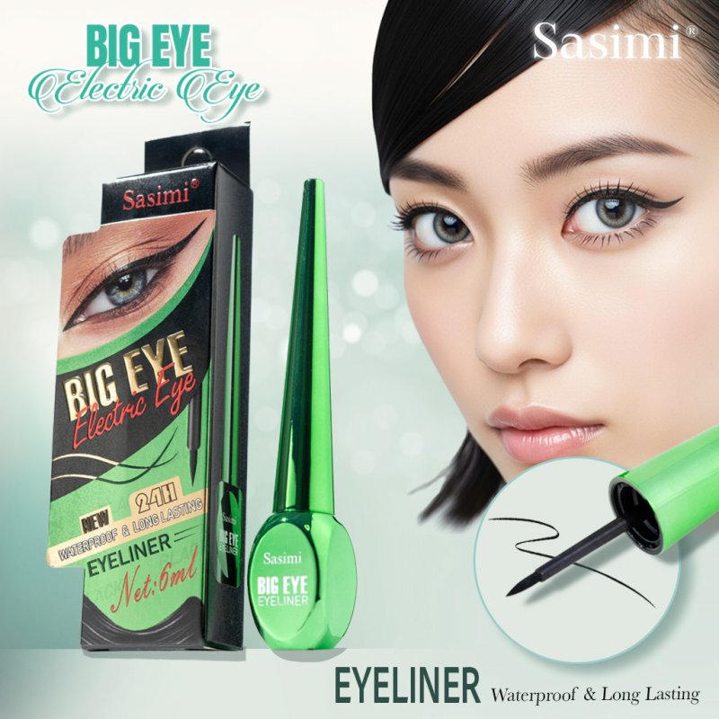 Sasimi Big Eye Eyeliner ซาซิมิ บิ๊กอาย อายไลเนอร์ 6ml