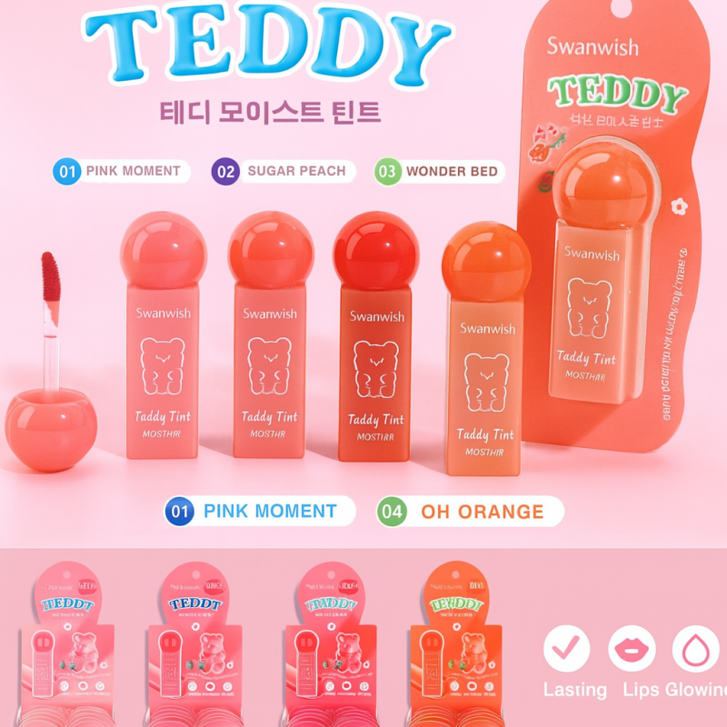 Swanwish Teddy Dewy Tint สวอนวิช เท็ดดี้ ดิวอี้ ทินท์ 3.5ml